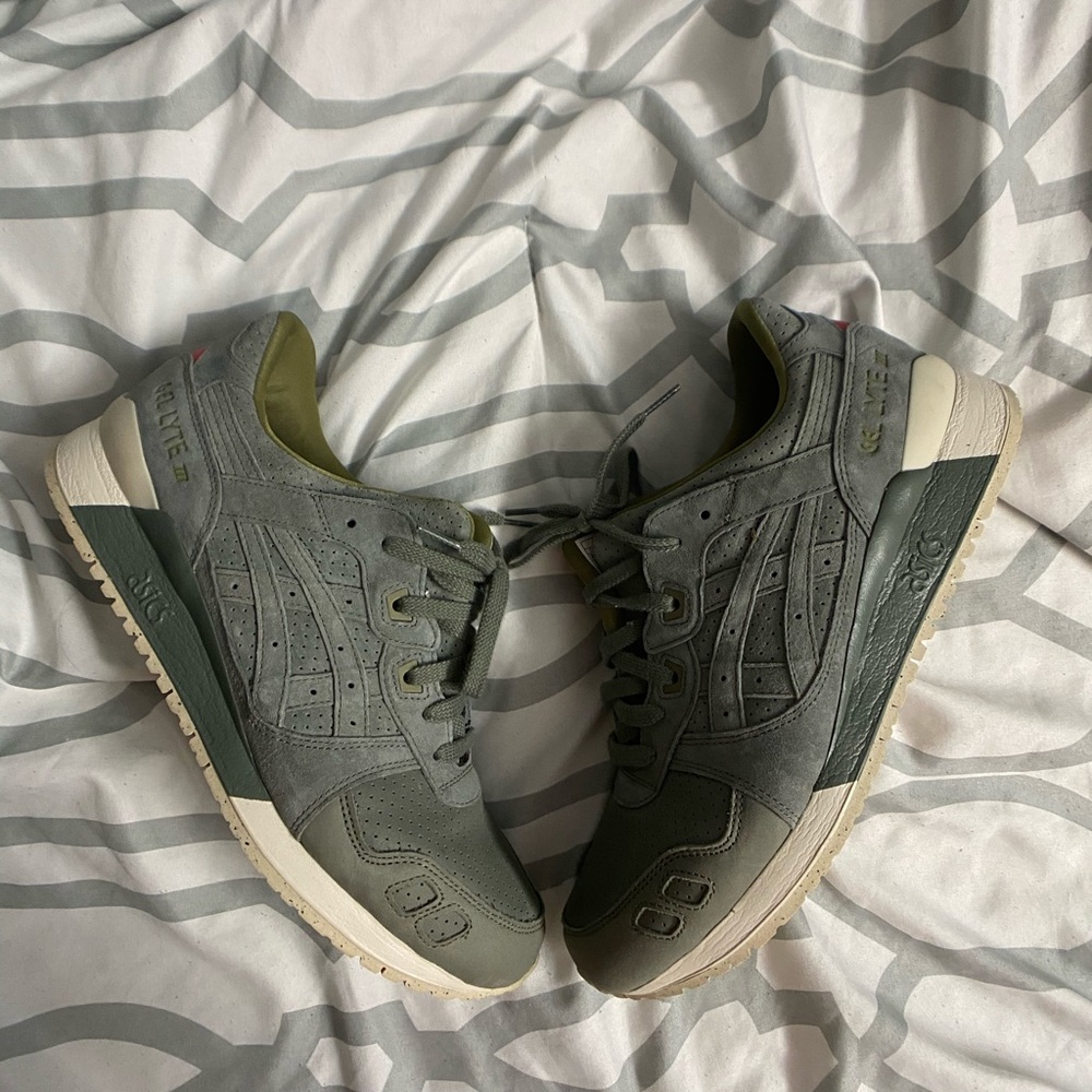 ASICS Gel-Lyte III Green Size 12 US